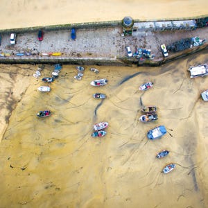 St Ives harbour at low tide, out and about holiday rental in Cornwall, St Ives, Carbis Bay